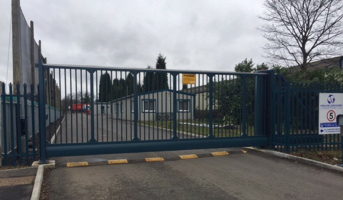Industrial Estate Security Gate Supplier